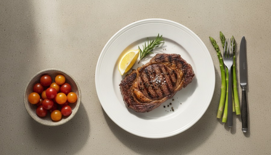 Grilled Ribeye Steak