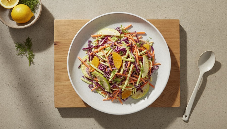Tangy Cabbage Slaw