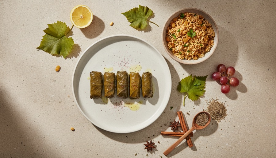 Stuffed Grape Leaves