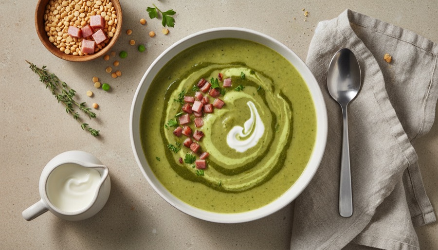 Split Pea Soup with Ham