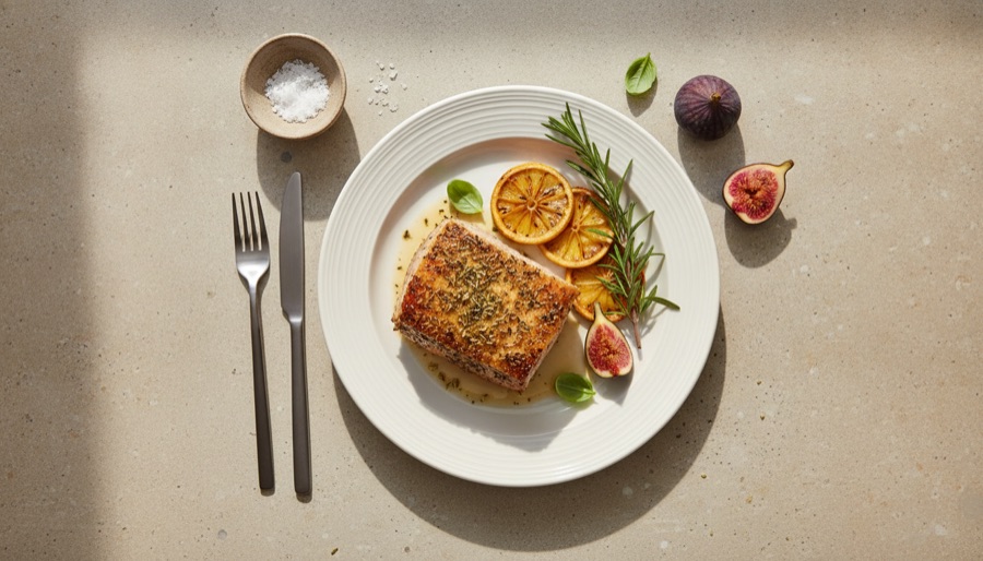 Pork Loin with Italian Herbs