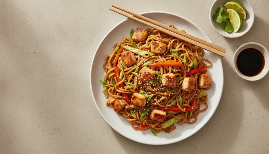 Chicken Yakisoba