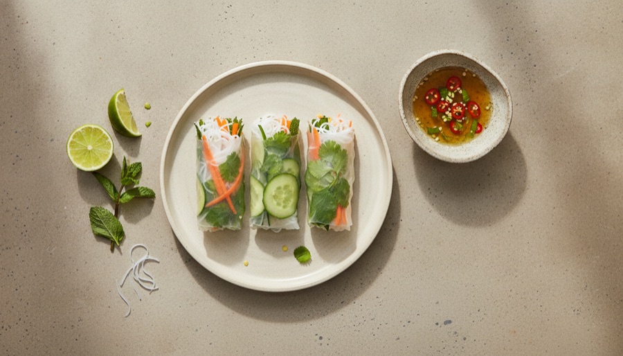 Vietnamese Veg Parcels