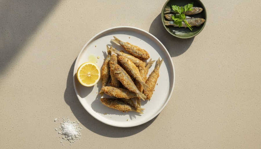 Fried Sardines