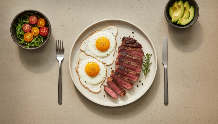 Steak and Eggs