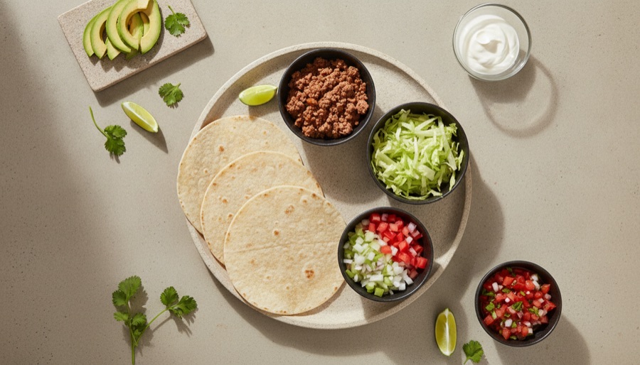 Ground Beef Tacos