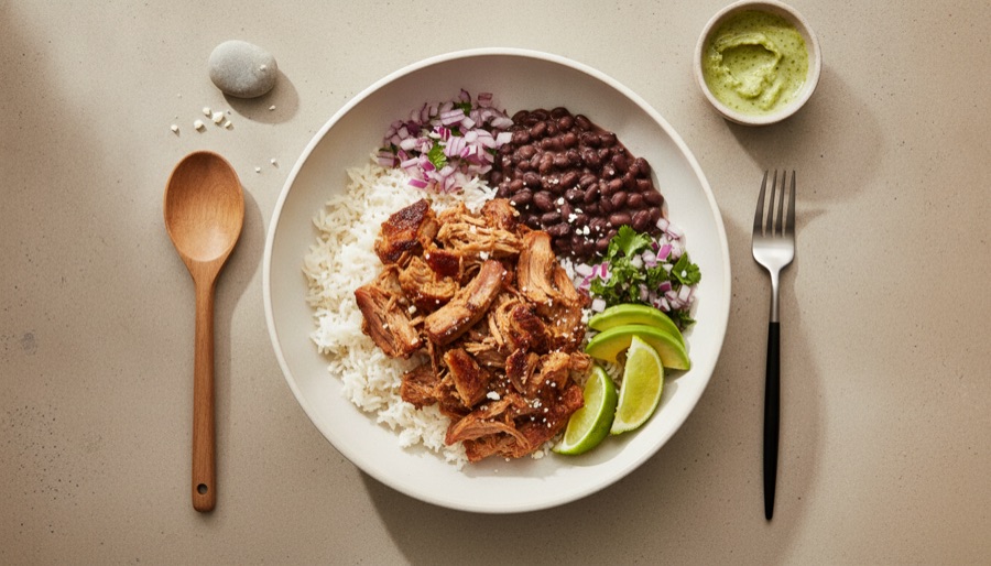 Pork Carnitas Burrito Bowl