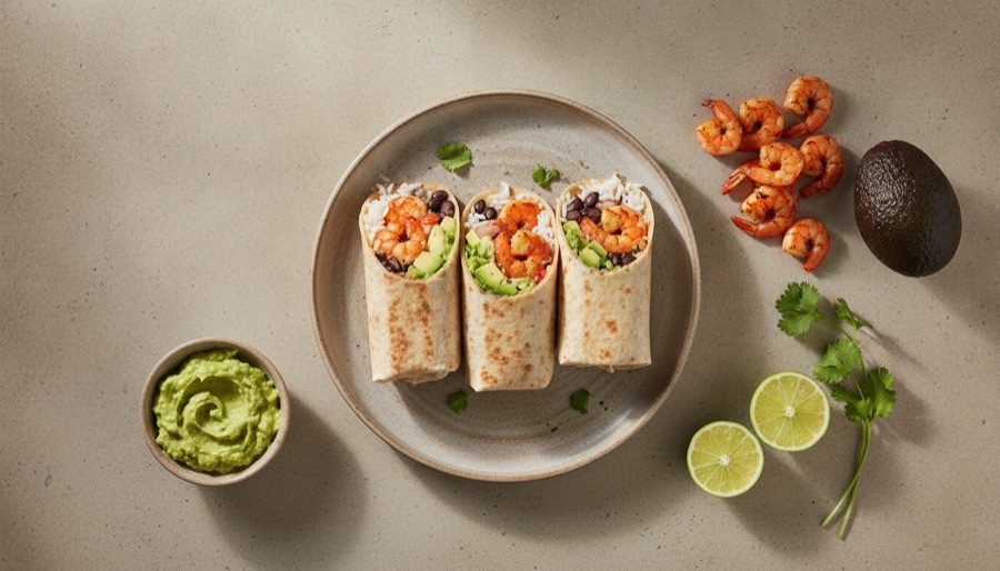 Shrimp Burritos