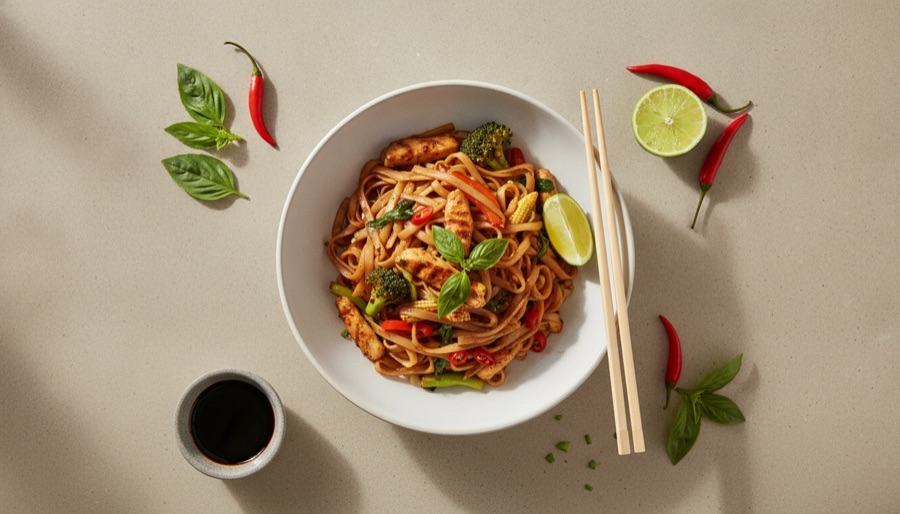 Drunken Noodles (Pad Kee Mao)