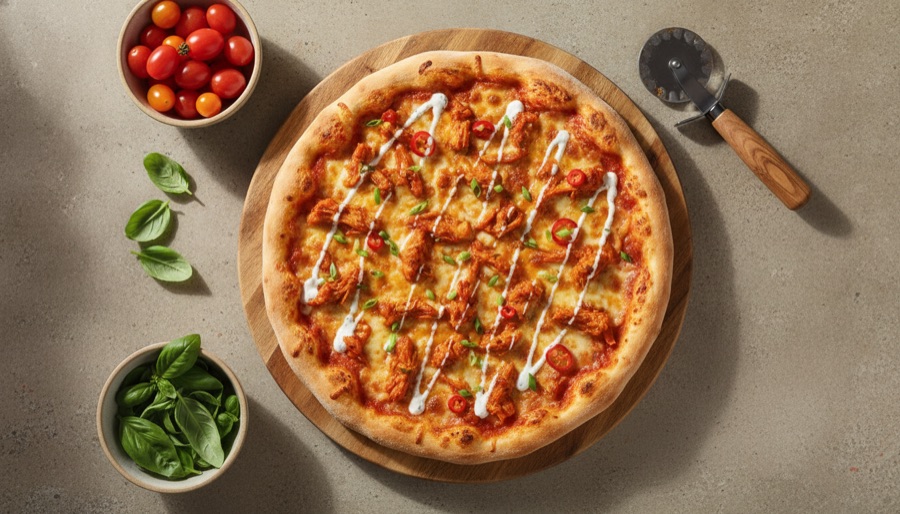 Buffalo Chicken Pizza