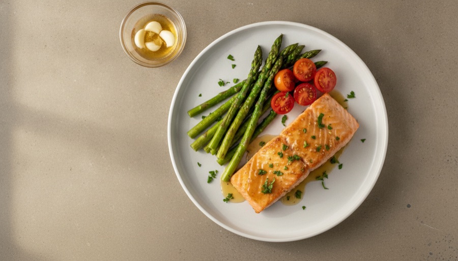 Honey Garlic Salmon