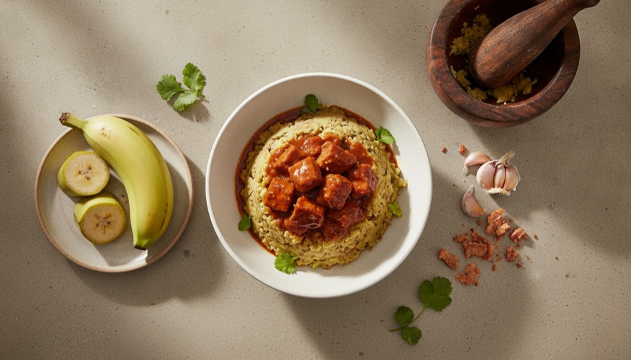 Mofongo with Pork