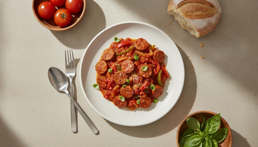 Italian Sausage and Peppers