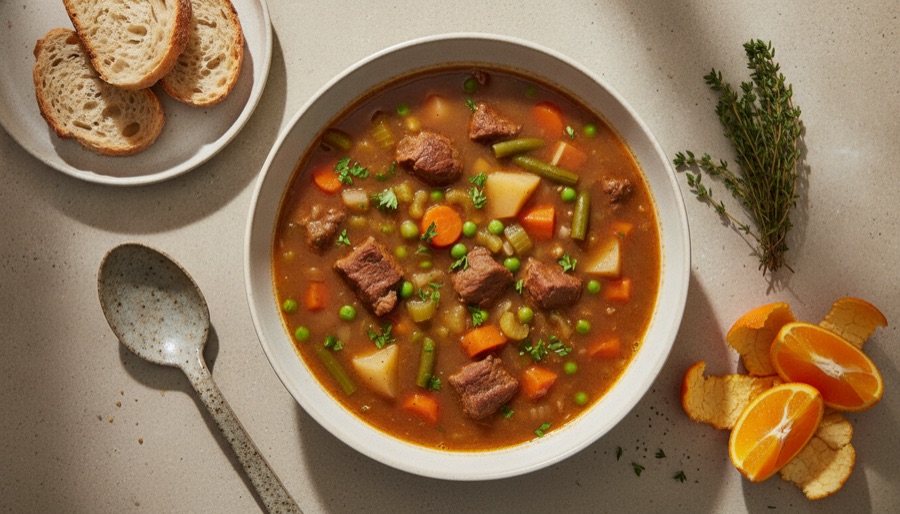 Hearty Vegetable Beef Soup