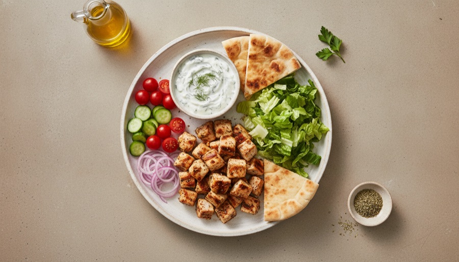 Chicken Gyro Bowl