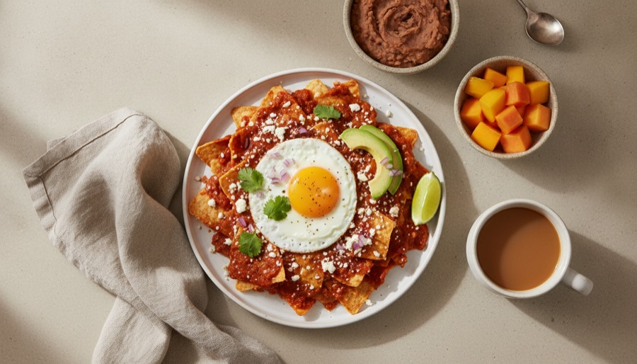 Chilaquiles Rojos