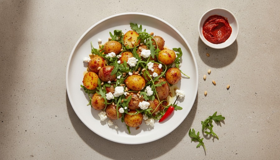 Spicy North African Potato Salad