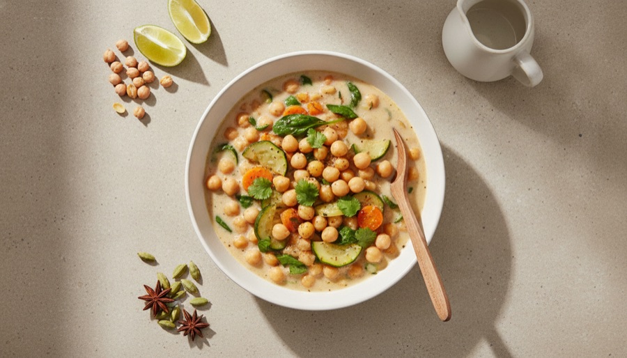 Chickpea and Coconut Milk Stew
