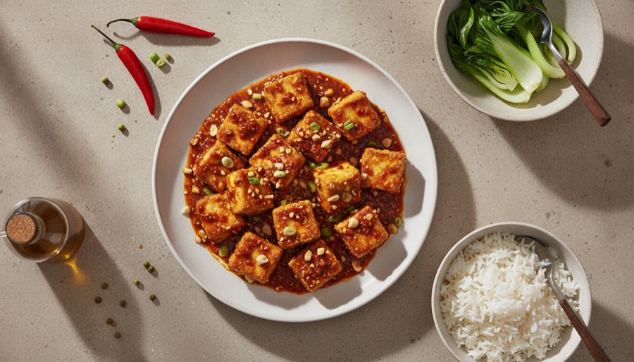 Spicy Szechuan Tofu