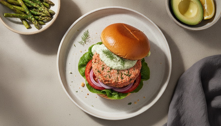 Salmon Burger