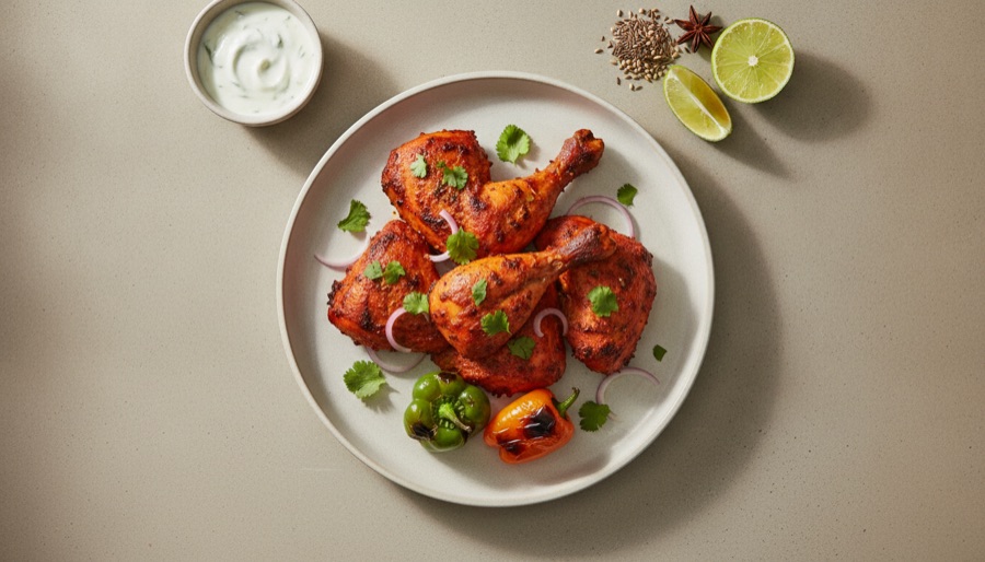 Tandoori Chicken (Home Oven)