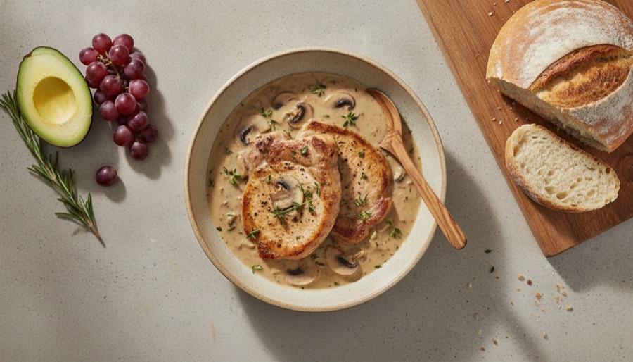 Baked Pork Chops with Cream of Mushroom Soup