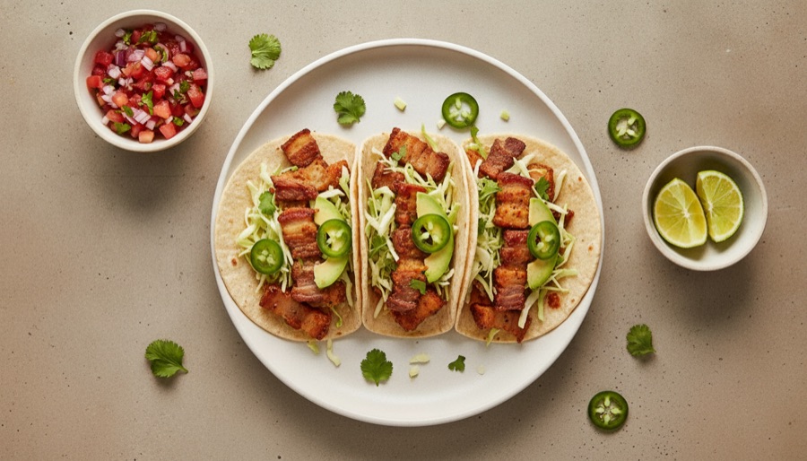 Pork Belly Tacos
