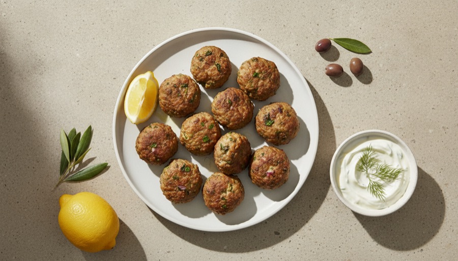 Greek Meatballs (Keftedes)