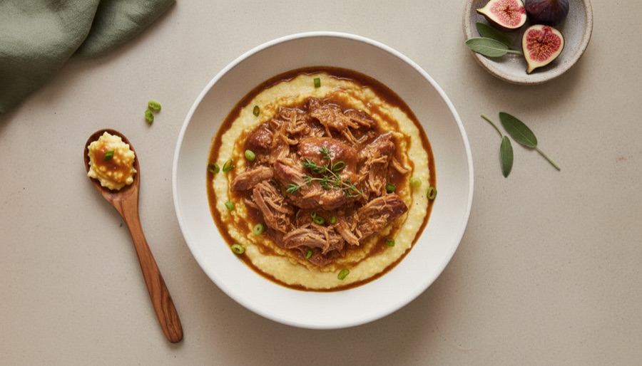 Pork Grillades and Grits