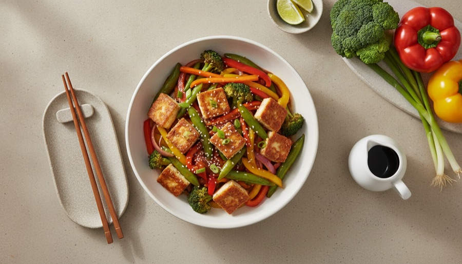 Vegetable Stir-Fry with Tofu
