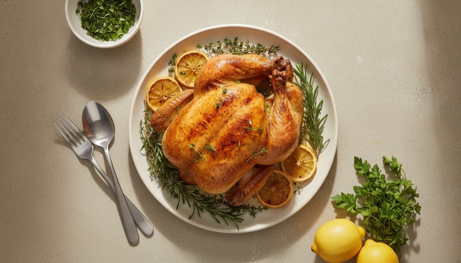 Lemon Herb Roasted Chicken