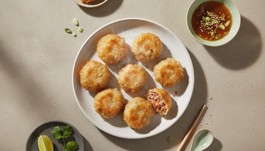 Vietnamese Pork Rice Paper Dumplings
