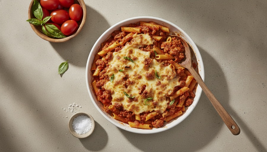 Baked Ziti with Italian Sausage