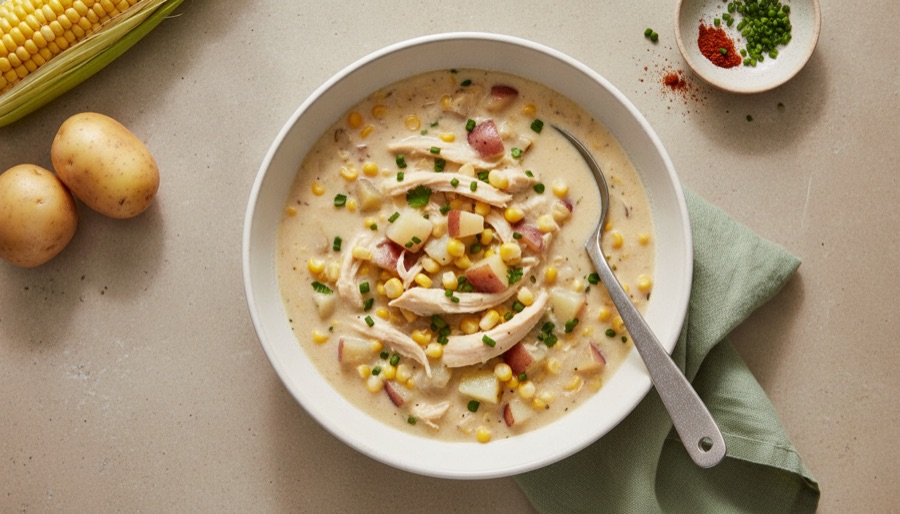 Chicken and Corn Chowder