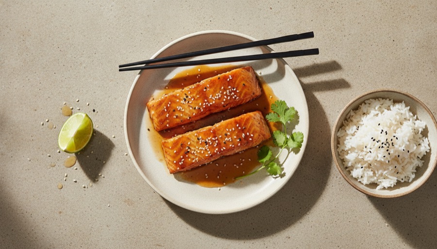 Honey Teriyaki Salmon