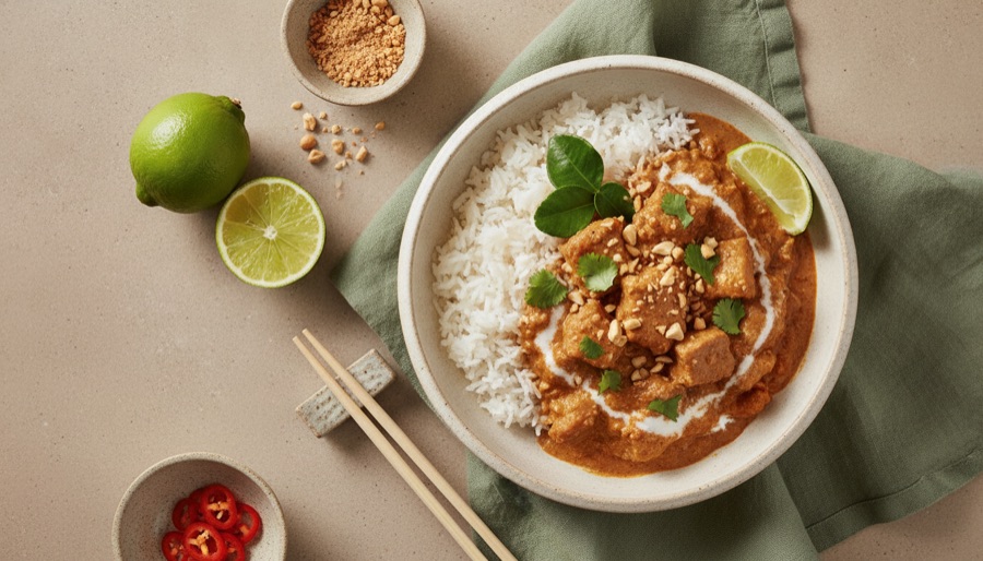 Thai Pork & Peanut Curry