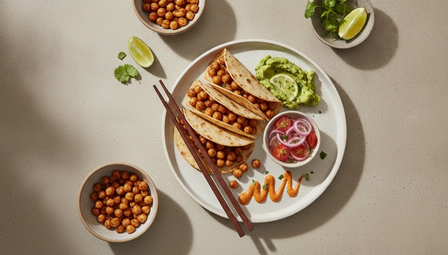 Chickpea Fajitas