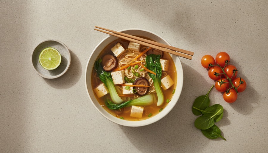 Tofu Noodle Soup