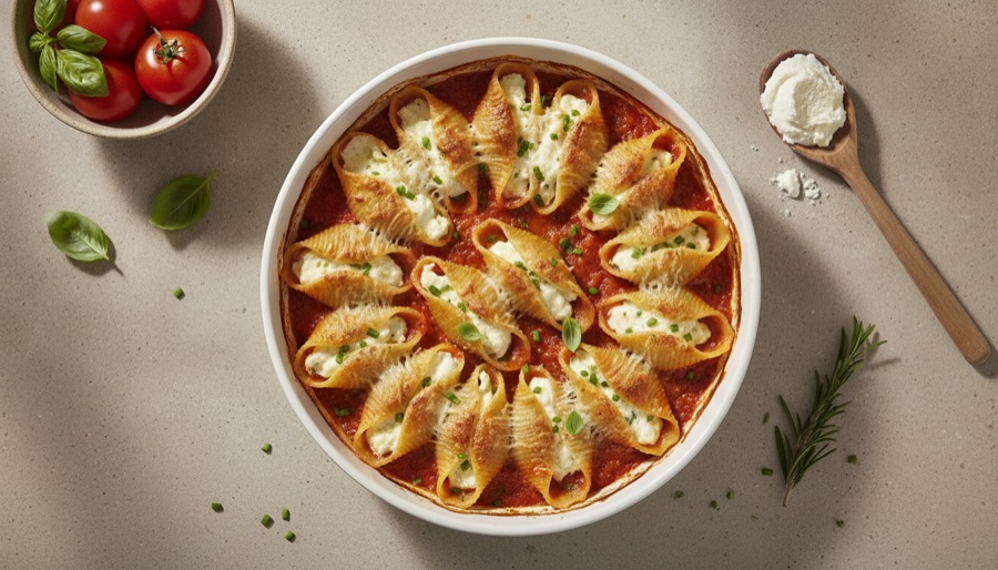 Stuffed Shells with Ricotta