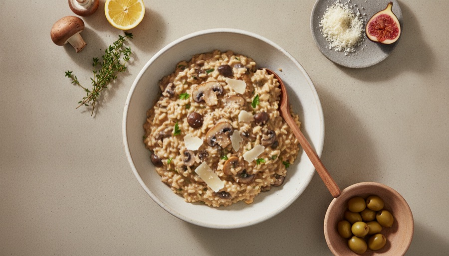 Mushroom Risotto