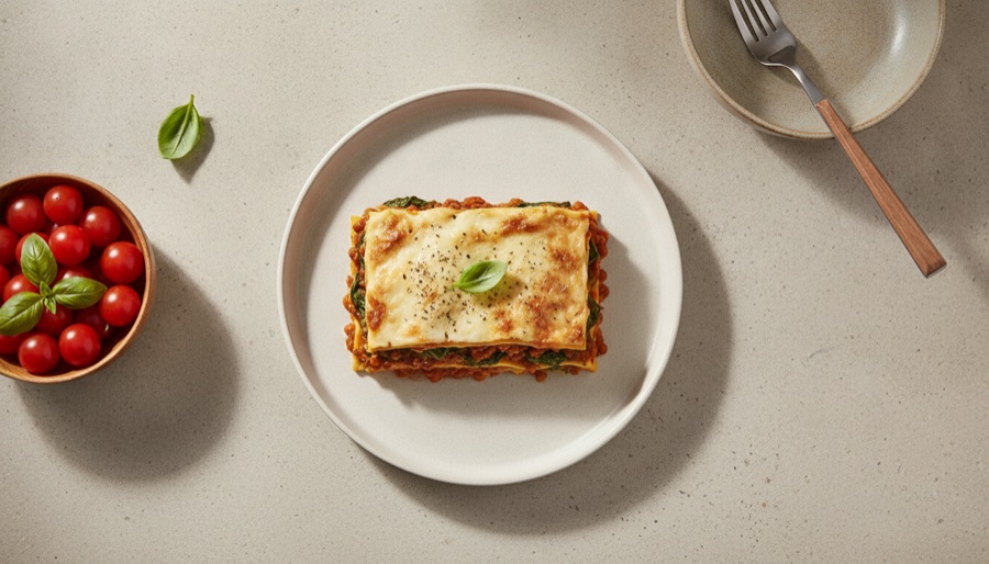 Lentil and Vegetable Lasagna