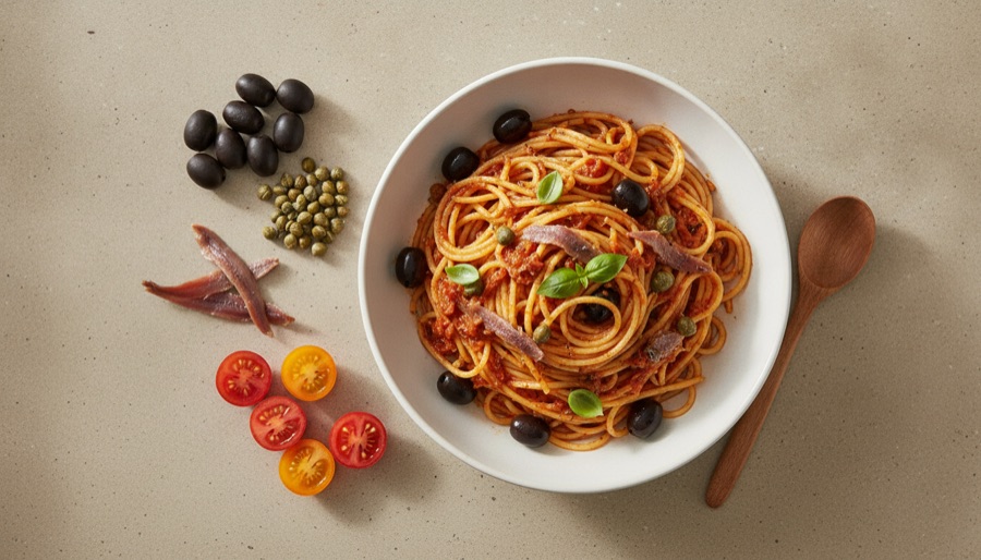 Spaghetti alla Puttanesca