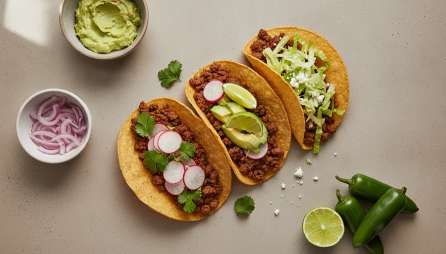 Crispy Beef Tacos