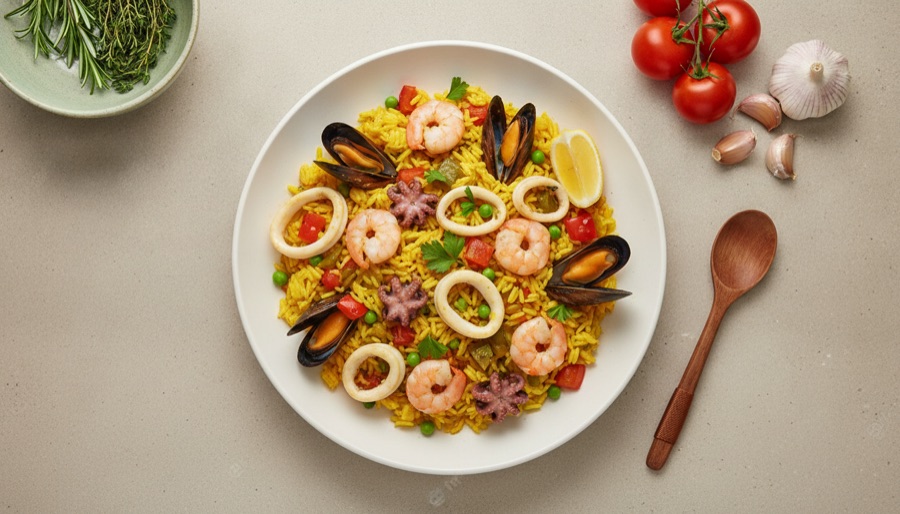 Spanish Seafood Rice