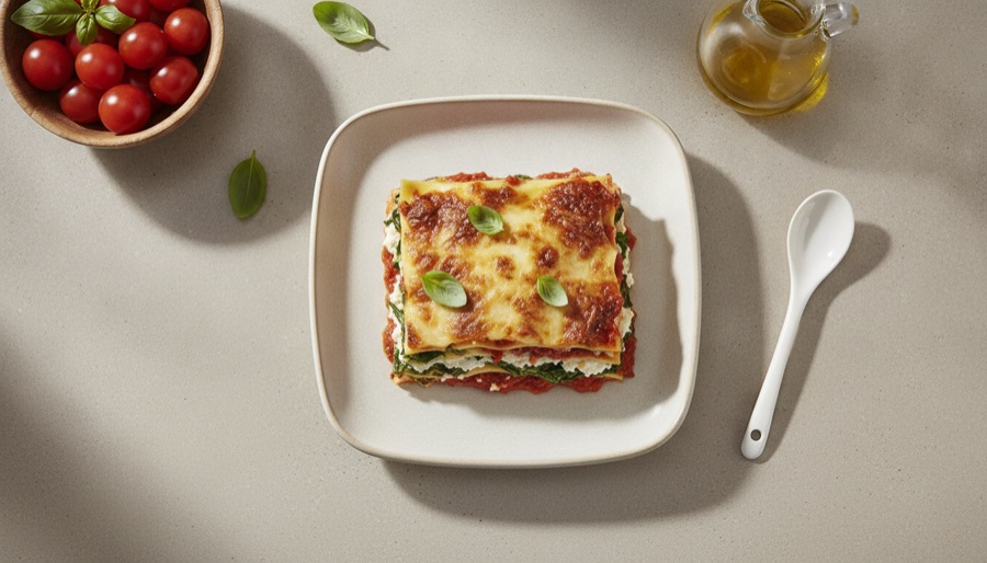 Spinach and Ricotta Lasagna