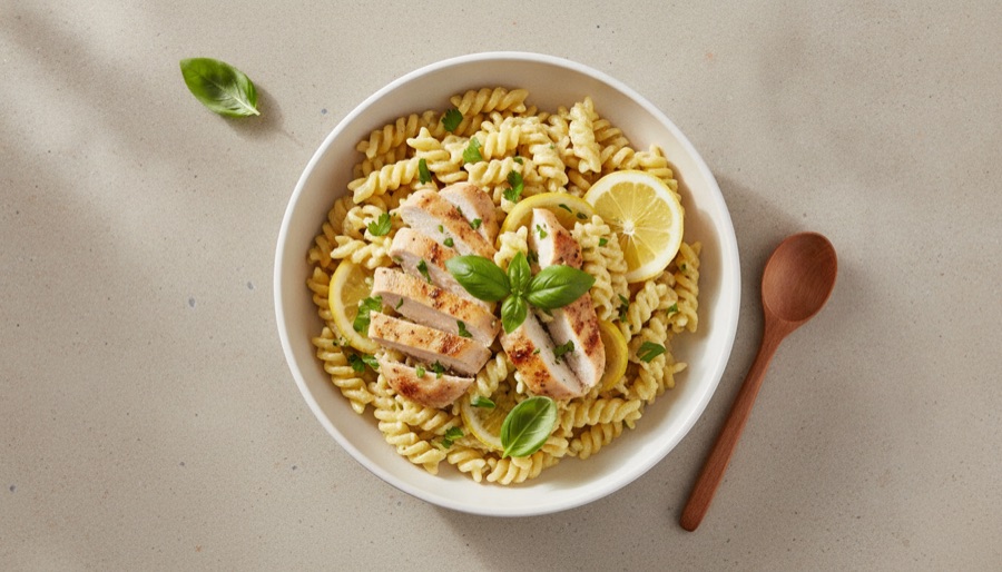 Lemon Herb Chicken Pasta