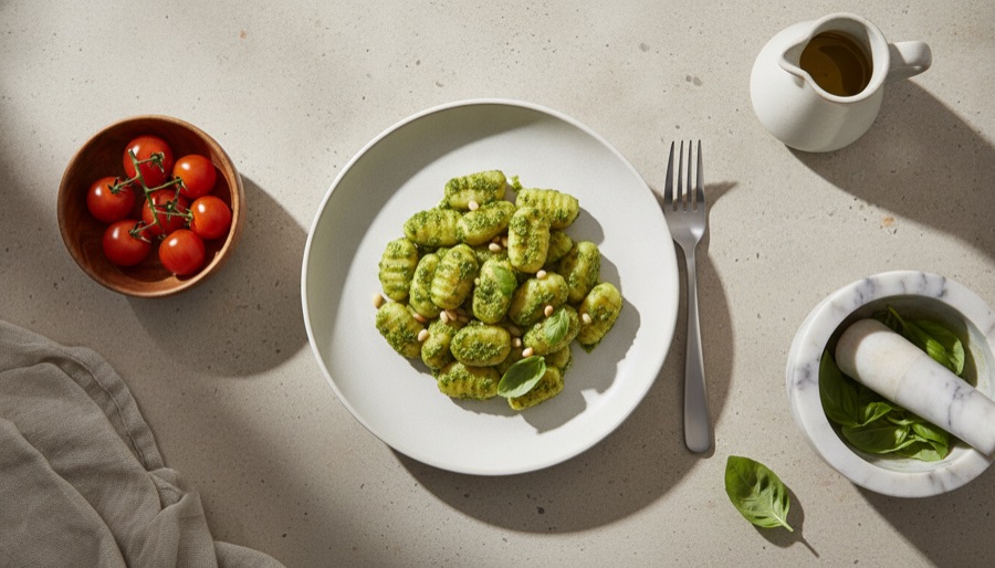 Gnocchi with Pesto