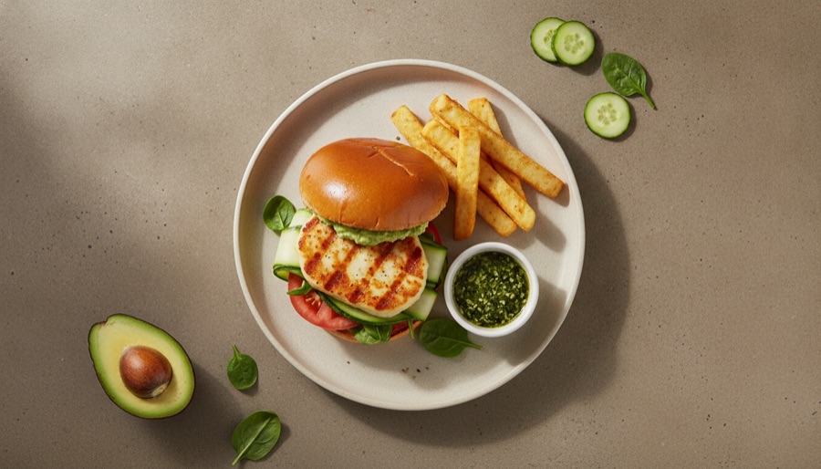 Halloumi Burgers