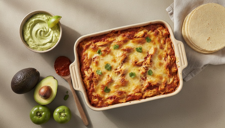 Chicken Enchilada Casserole
