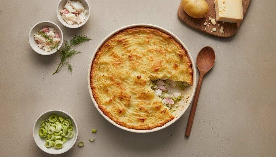 Three Fish Pie
